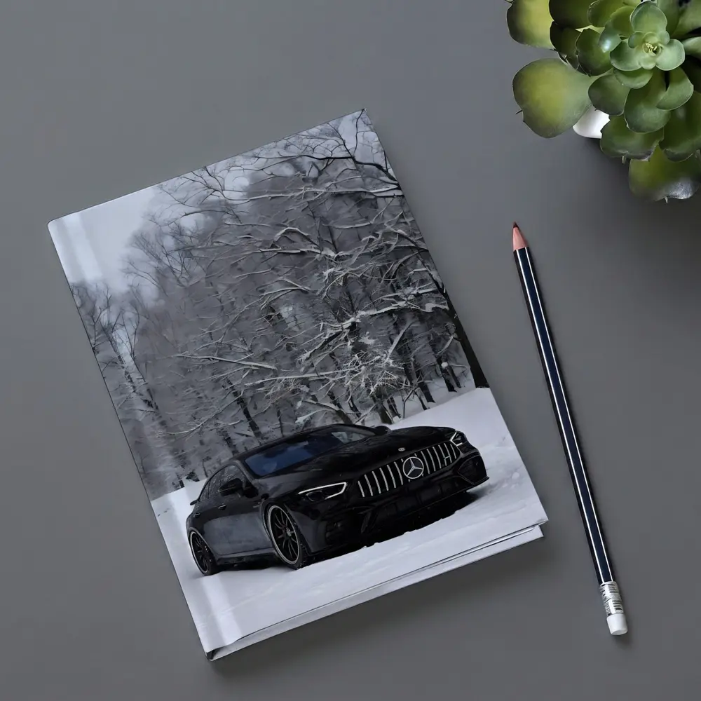 Mercedes AMG GT63 Black Snow Winter Forest – Notebooks