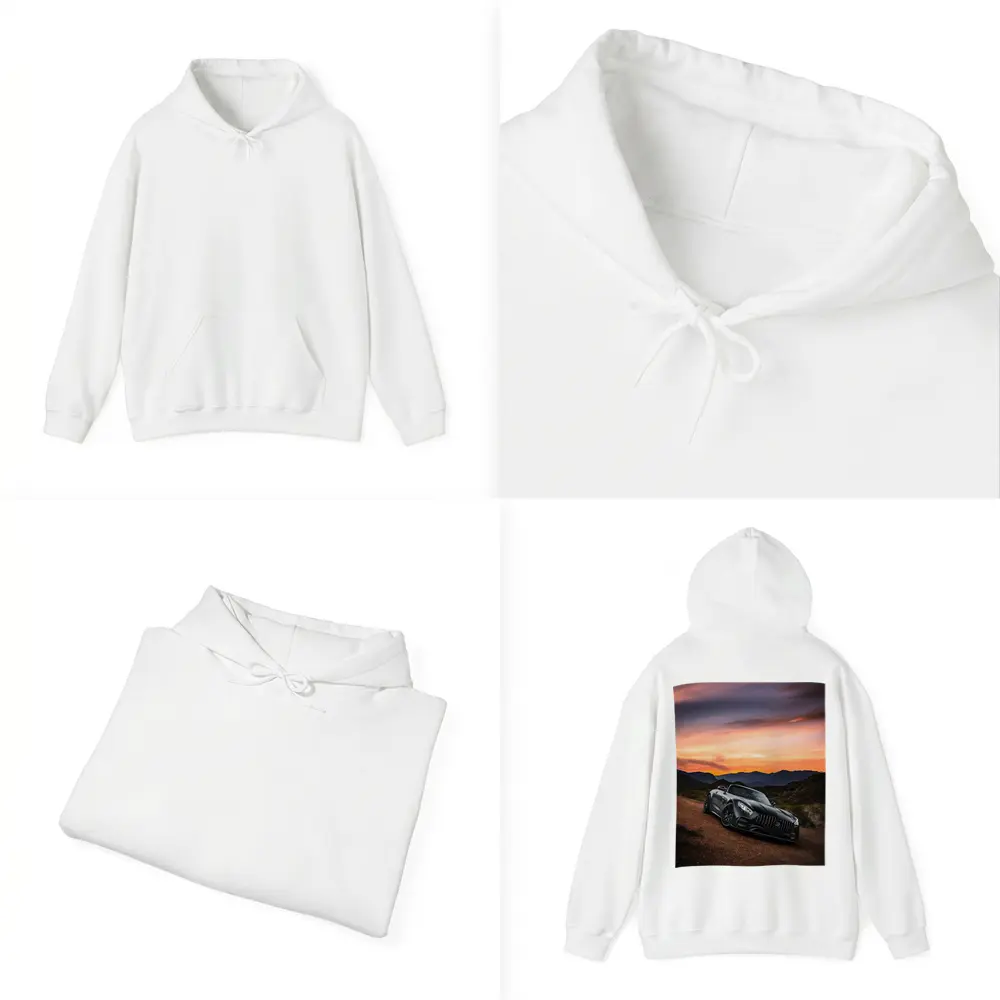 Mercedes AMG GT Roadster Sunset Mountain View – Hoodies