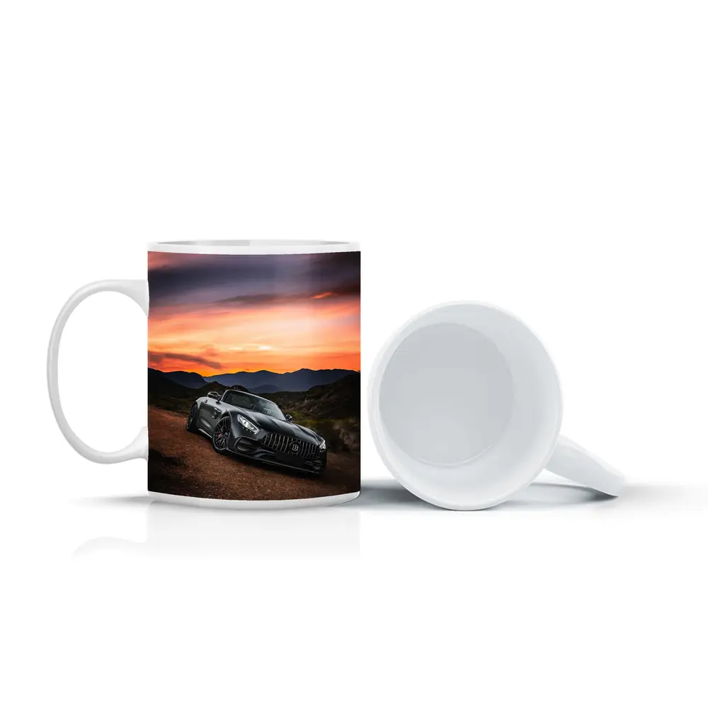 Mercedes AMG GT Roadster Sunset Mountain View – Mugs