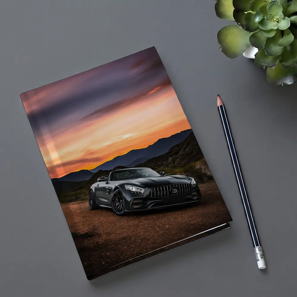 Mercedes AMG GT Roadster Sunset Mountain View – Notebooks
