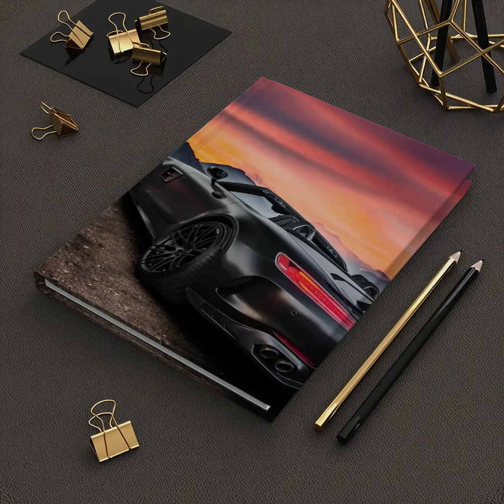 Mercedes AMG GT Roadster Fiery Sunset Sky – Notebooks