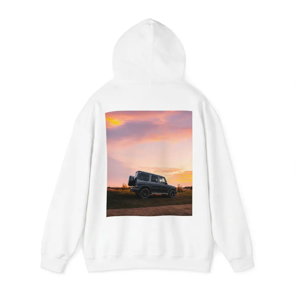 Mercedes G Class at Golden Sunset – Hoodies