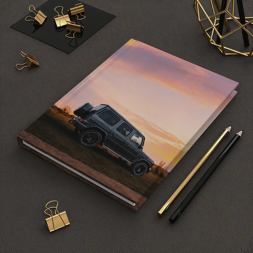 Mercedes G Class at Golden Sunset – Notebooks