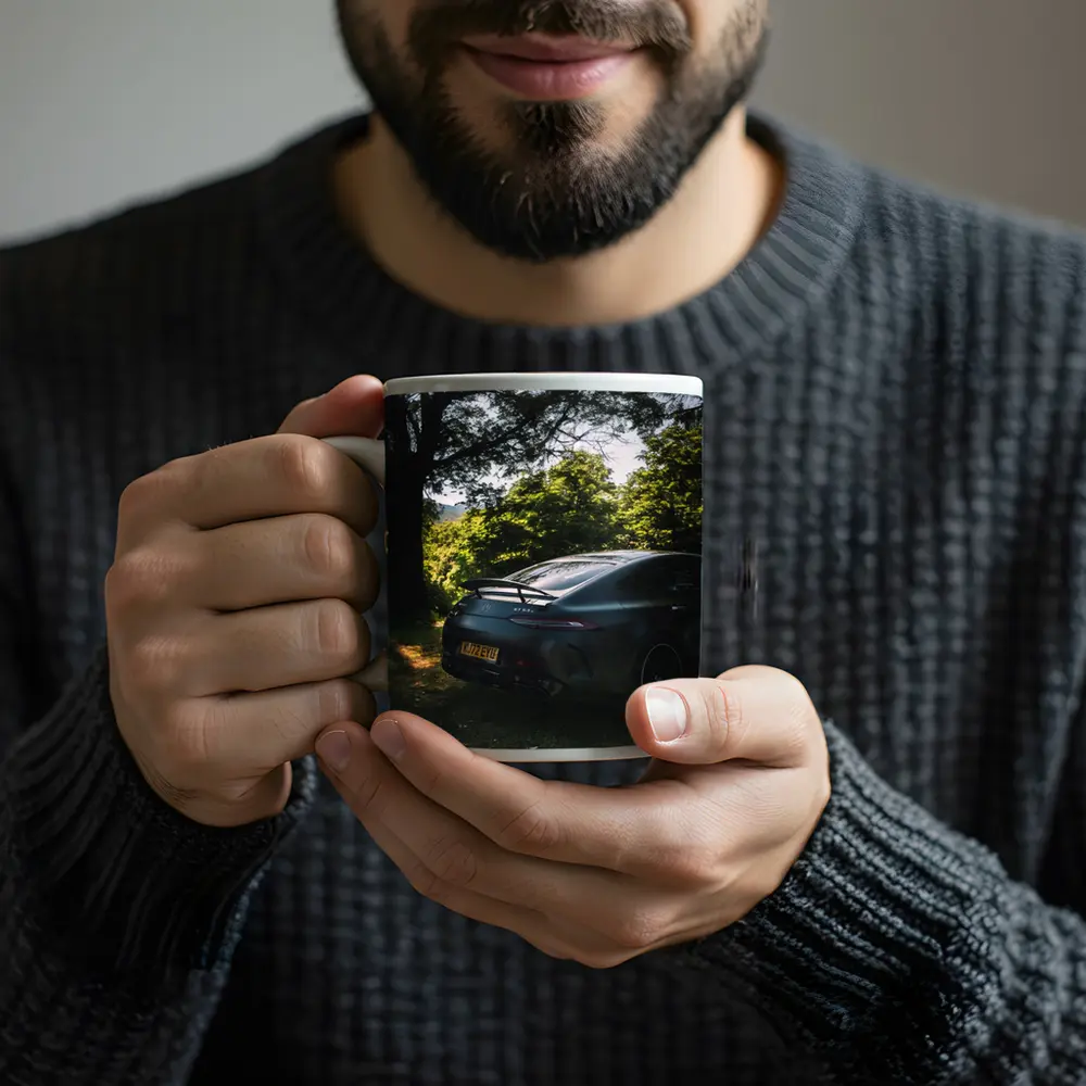 Mercedes AMG GT Matte Black Forest Setting – Mugs