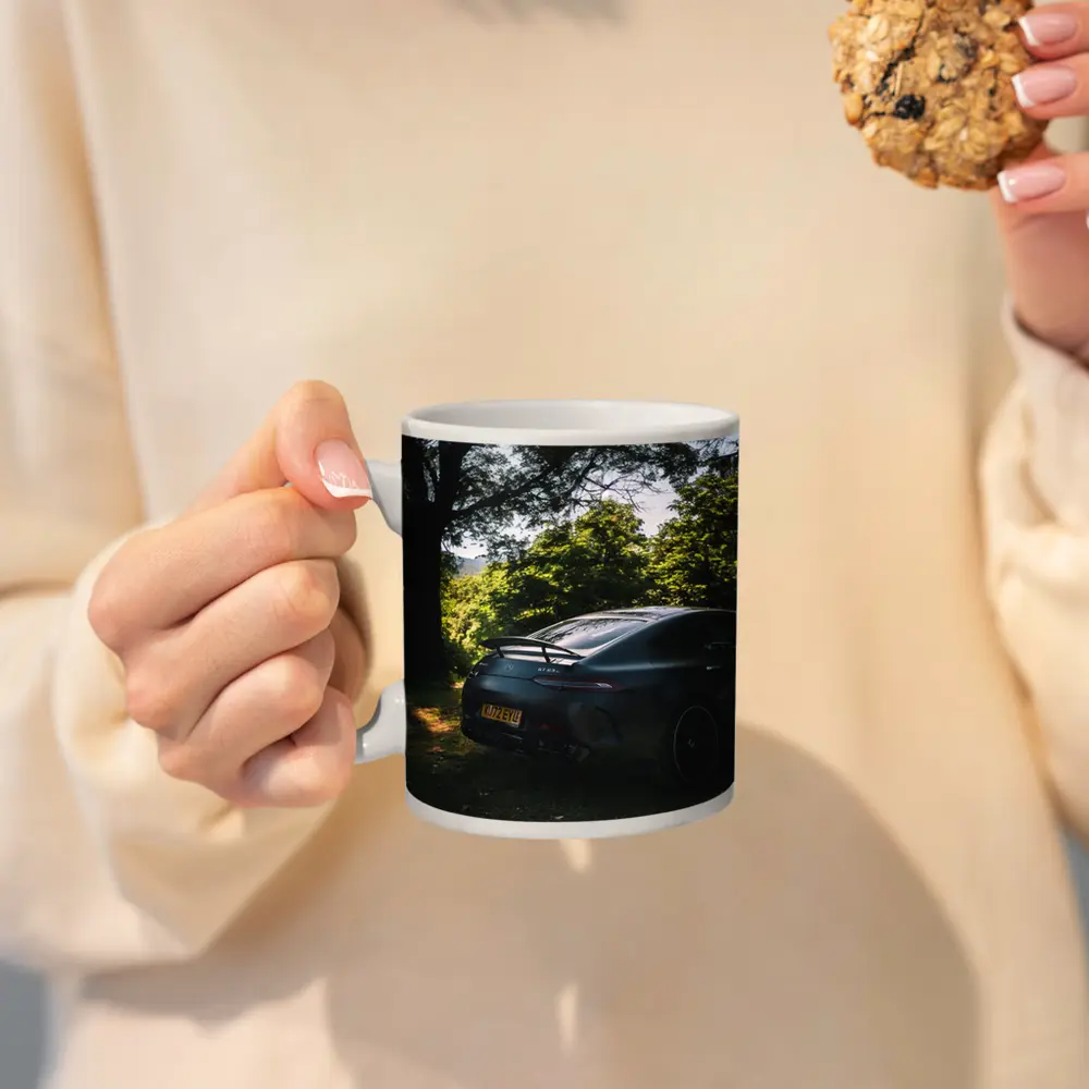 Mercedes AMG GT Matte Black Forest Setting – Mugs