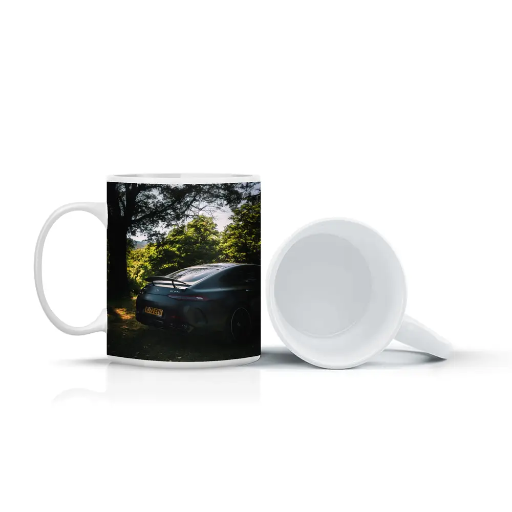Mercedes AMG GT Matte Black Forest Setting – Mugs
