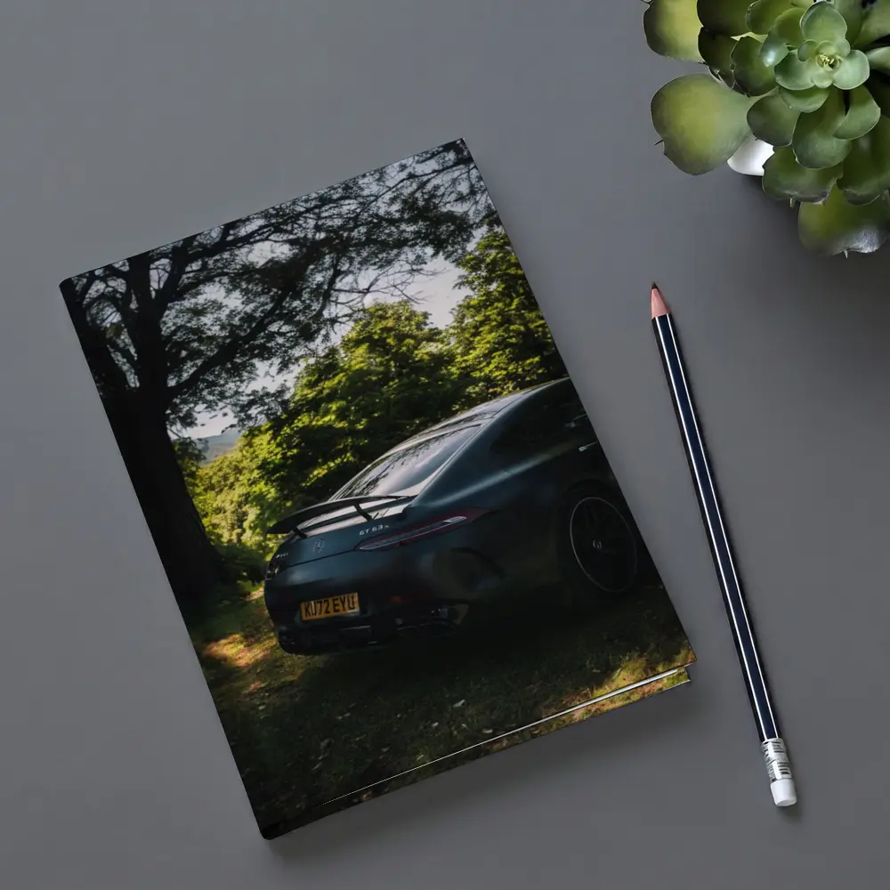 Mercedes AMG GT Matte Black Forest Setting – Notebooks