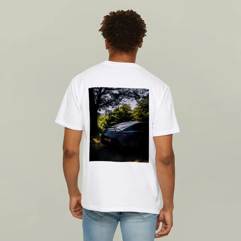 Mercedes AMG GT Matte Black Forest Setting – T-Shirts