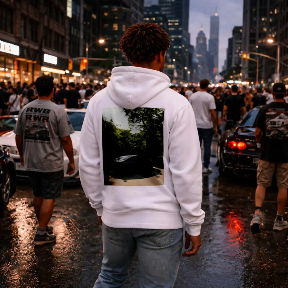 Mercedes AMG GT Dark Forest Road – Hoodies