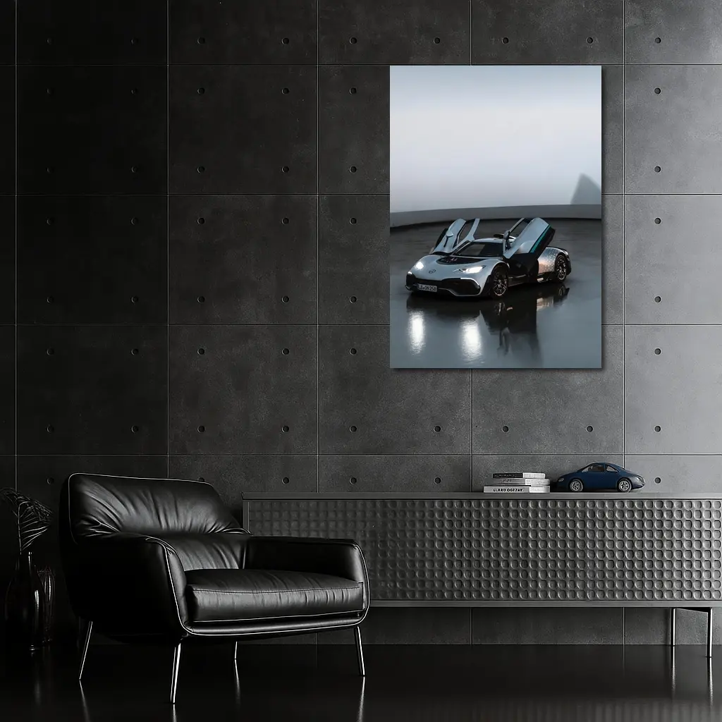 Mercedes AMG ONE Supercar Indoor Parking – Wall Art