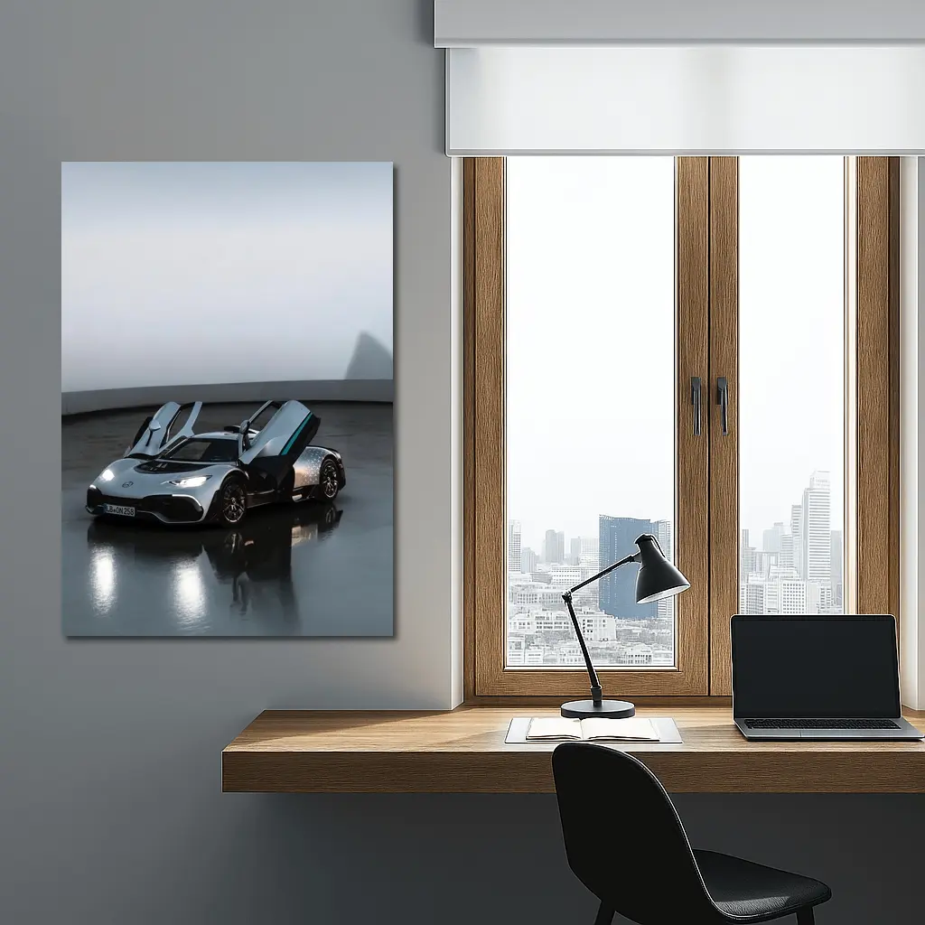 Mercedes AMG ONE Supercar Indoor Parking – Wall Art