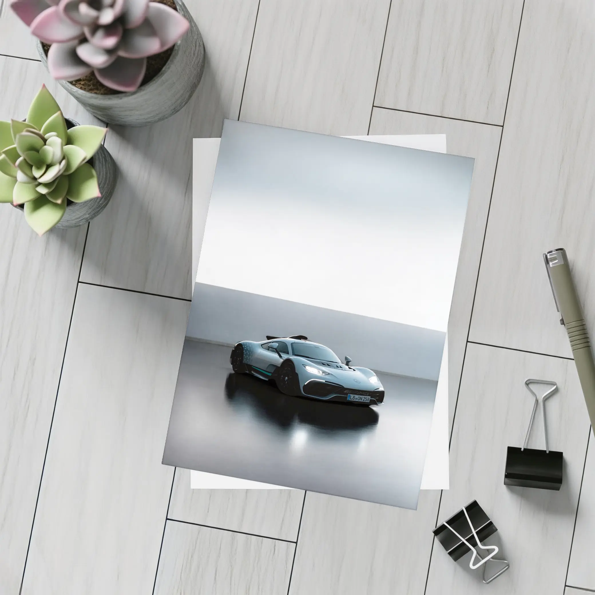 Mercedes AMG ONE Supercar Studio Shot – Postcards