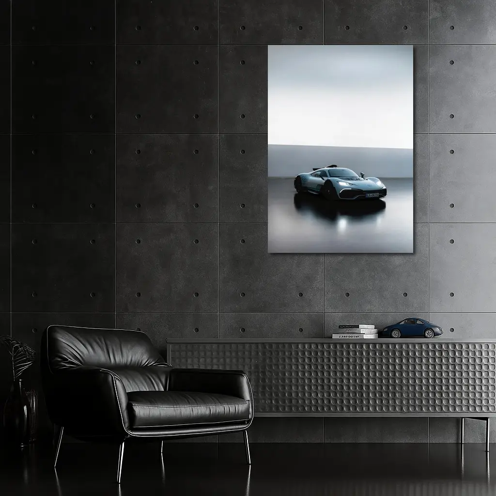 Mercedes AMG ONE Supercar Studio Shot – Wall Art