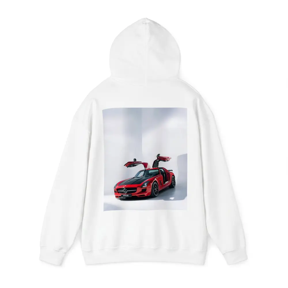 Mercedes AMG SLS Red Gullwing Studio – Hoodies