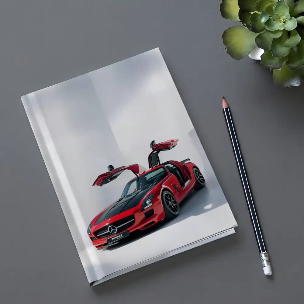 Mercedes AMG SLS Red Gullwing Studio – Notebooks