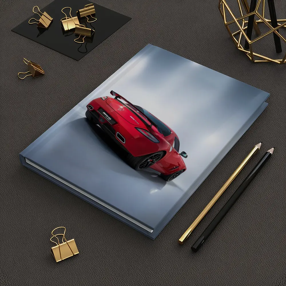 Mercedes AMG SLS Red Studio Shot – Notebooks