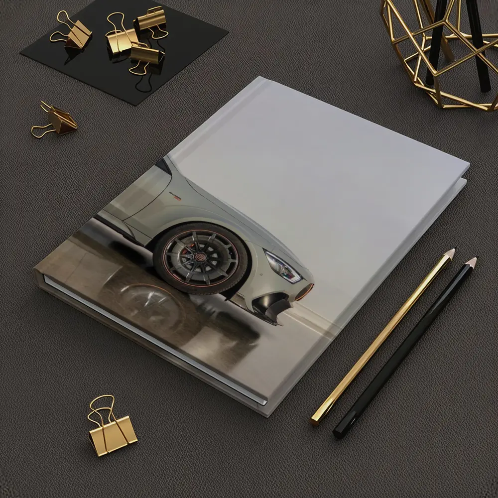 Mercedes AMG GT Silver Minimal Studio Shot – Notebooks