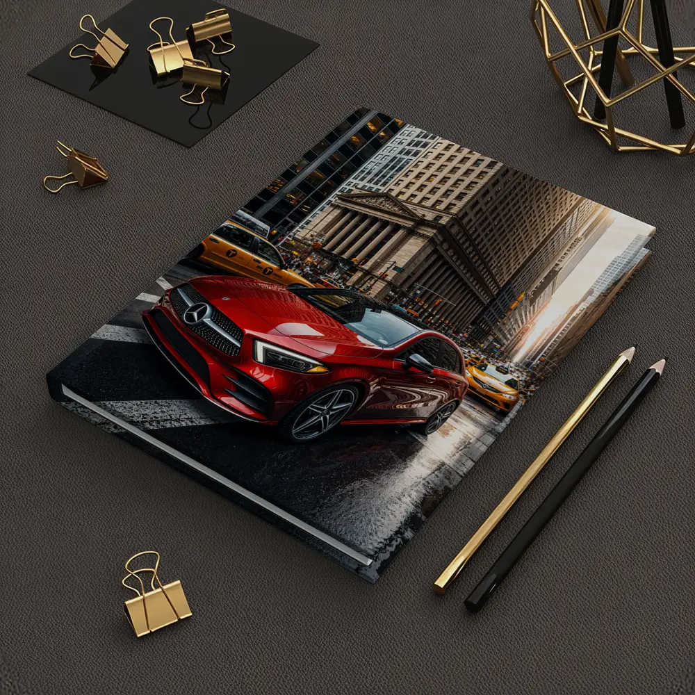 Mercedes Benz A Class Red New York City – Notebooks