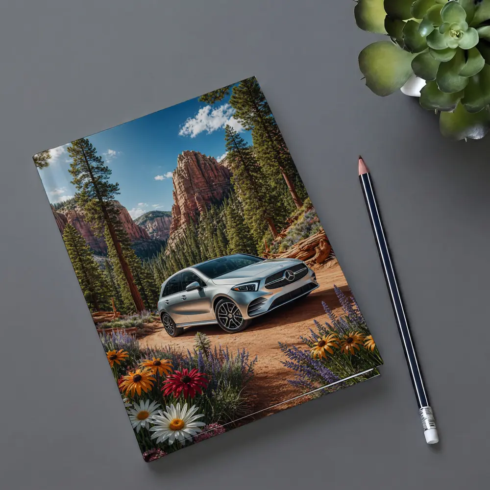 Mercedes Benz B Class Canyon Forest Scene – Notebooks