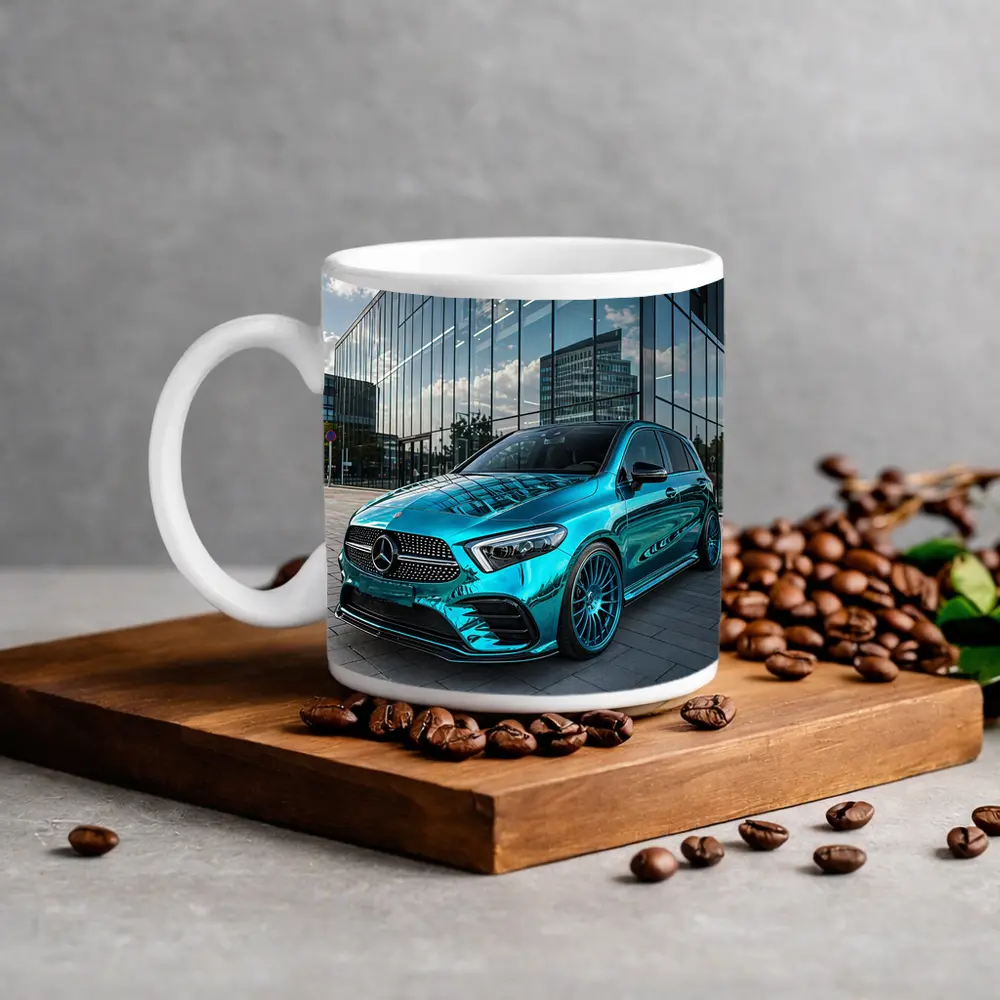 Mercedes Benz B Class Teal Chrome Urban – Mugs