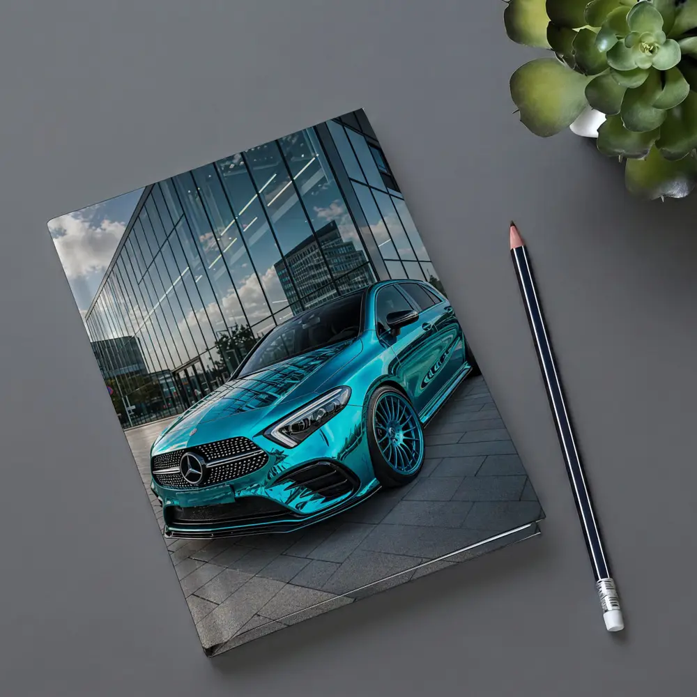 Mercedes Benz B Class Teal Chrome Urban – Notebooks