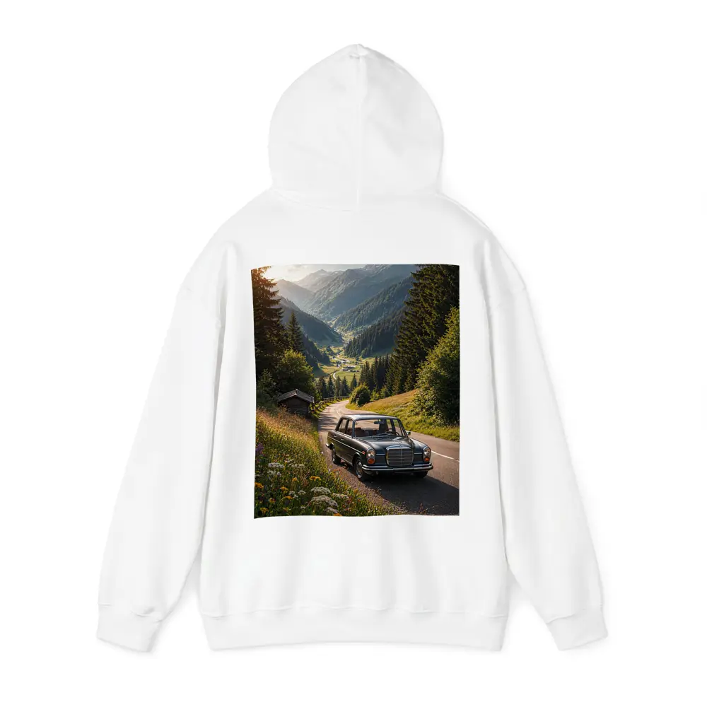 Classic Mercedes Benz Mountain Road Alpine Valley – Hoodies