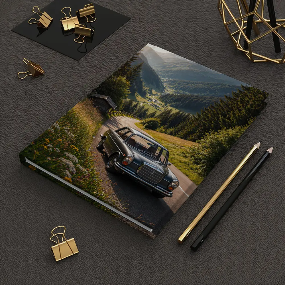 Classic Mercedes Benz Mountain Road Alpine Valley – Notebooks