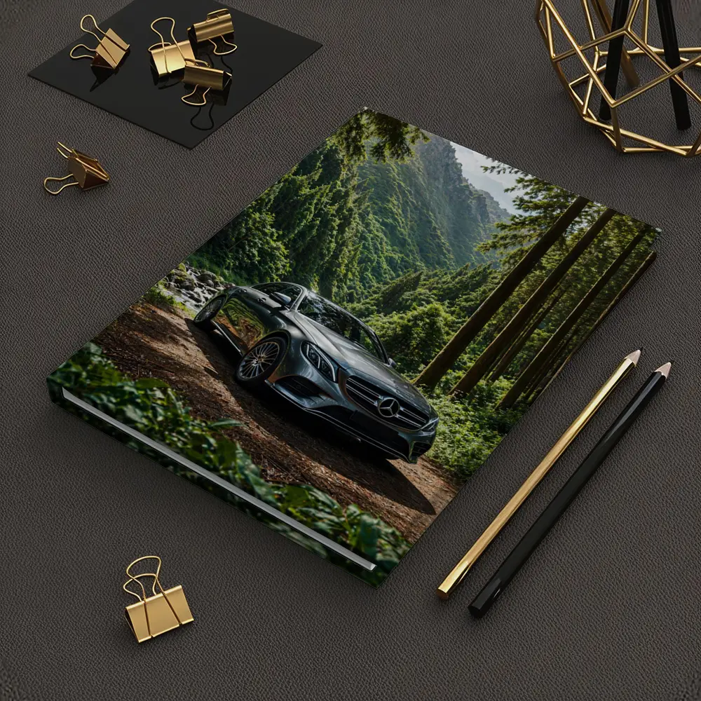 Mercedes Benz E Class Forest Mountain Setting – Notebooks
