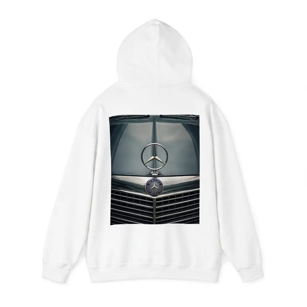 Mercedes Benz Classic Hood Star Close Up – Hoodies