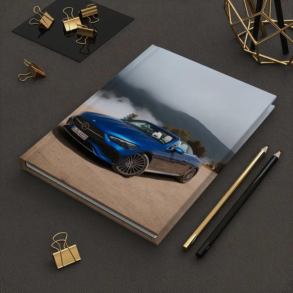 Mercedes CLE Cabriolet Blue Misty Mountains – Notebooks