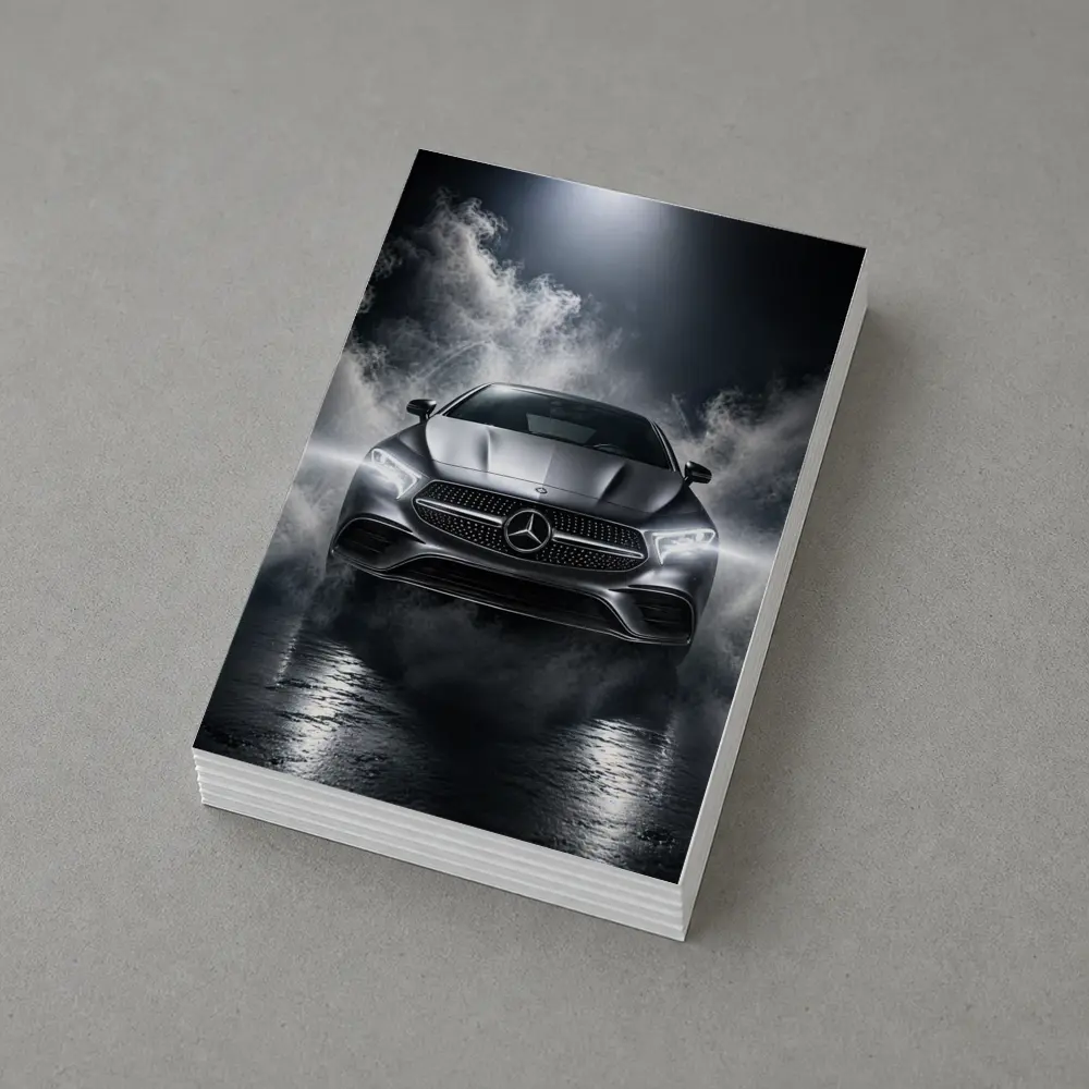 Mercedes CLS Coupe Dark Smoky Studio – Postcards