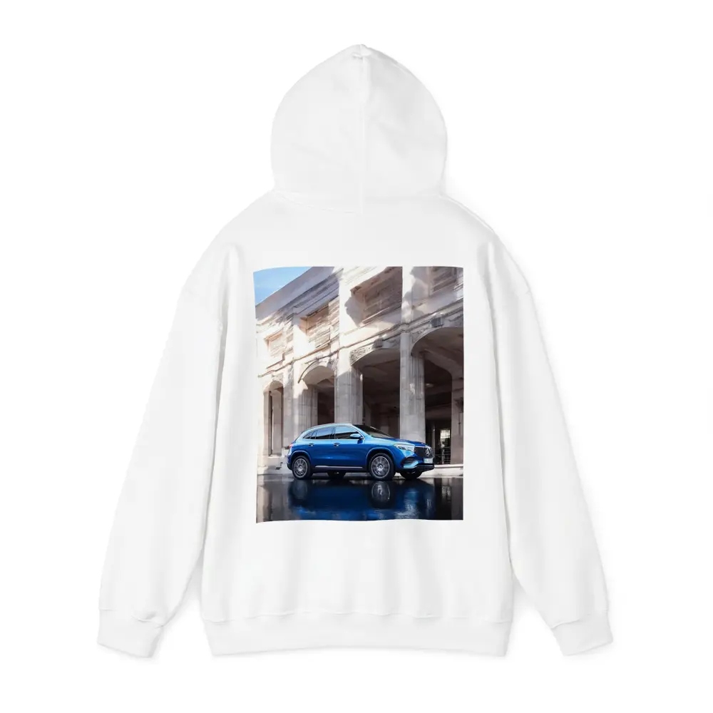 Mercedes EQA Blue SUV Urban Architecture – Hoodies