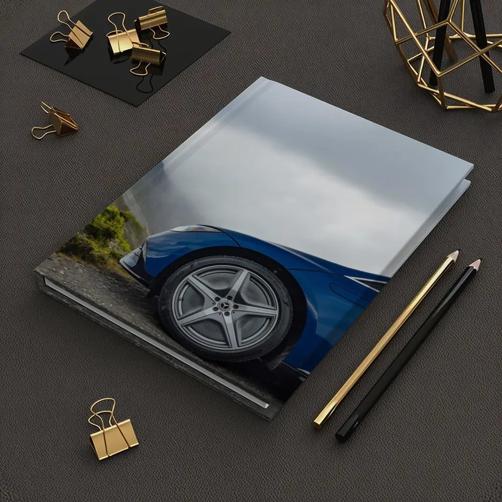 Mercedes EQE Blue Wheel Misty Mountain Road – Notebooks