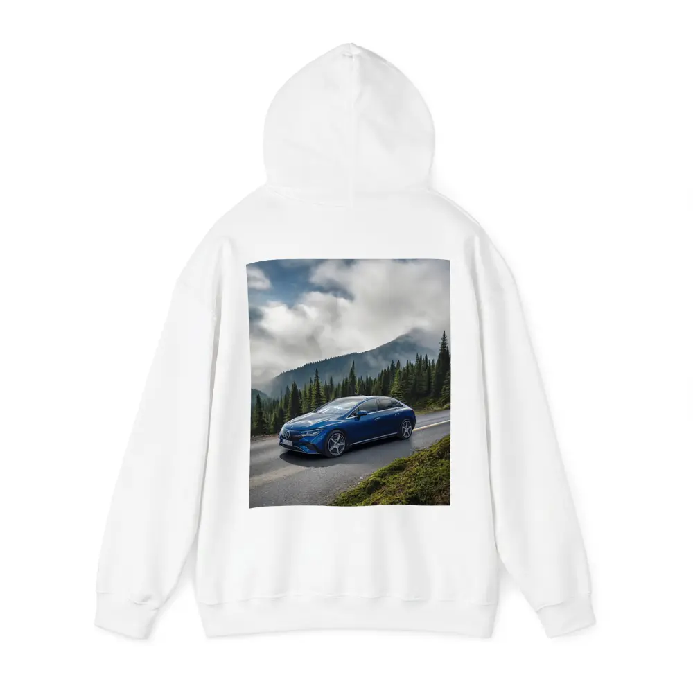 Mercedes EQE Blue Mountain Road Drive – Hoodies