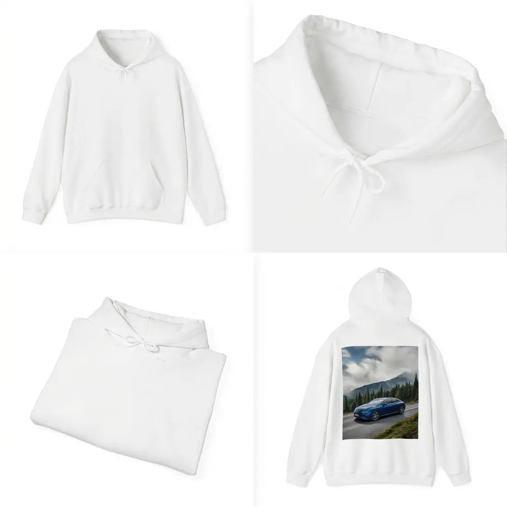 Mercedes EQE Blue Mountain Road Drive – Hoodies