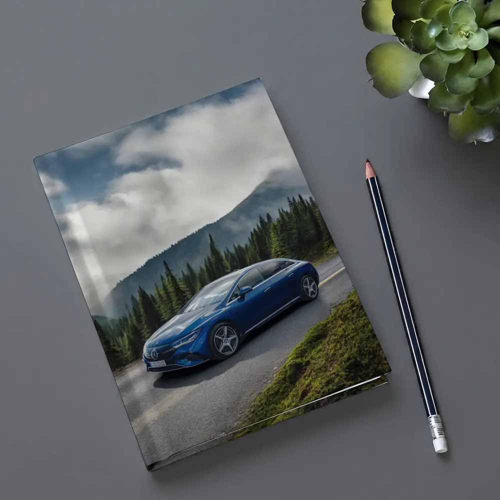 Mercedes EQE Blue Mountain Road Drive – Notebooks