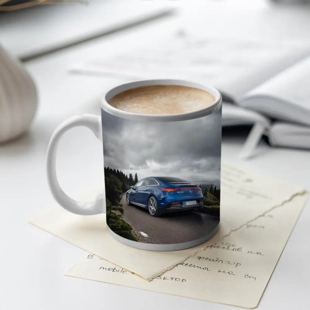 Mercedes EQE 500 Blue Mountain Road Drive – Mugs