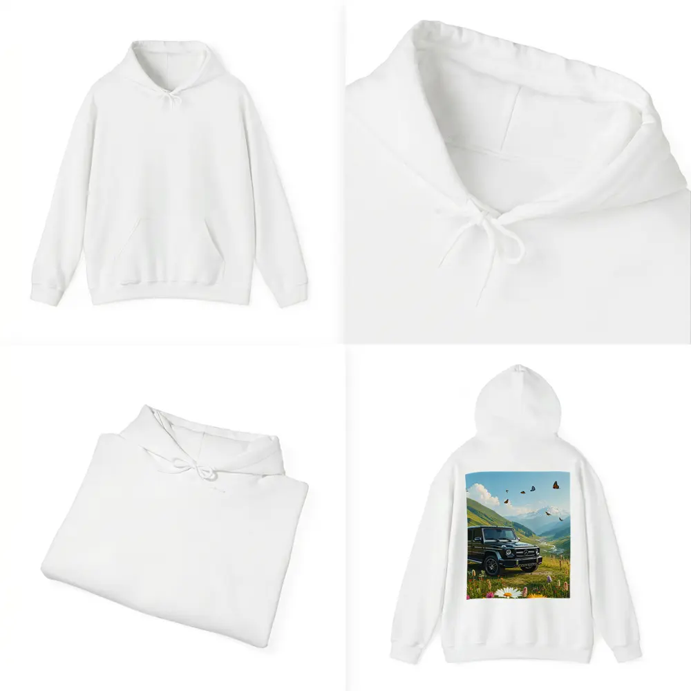 Mercedes G Class Mountain Meadow Adventure – Hoodies