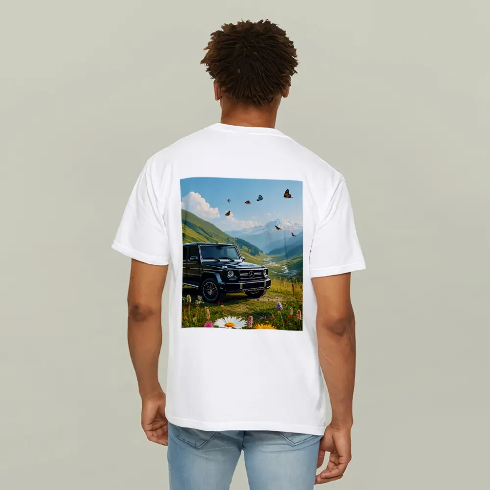 Mercedes G Class Mountain Meadow Adventure – T-Shirts
