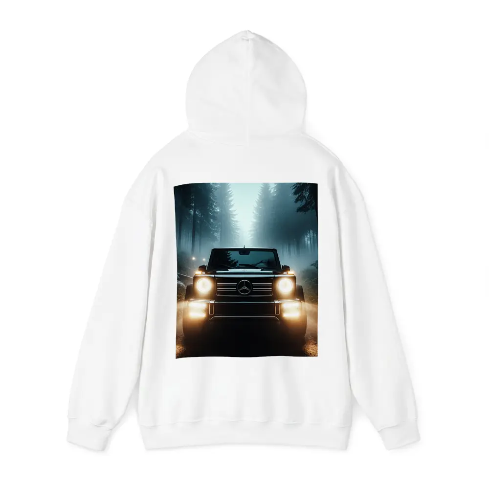 Mercedes G Class Dark Misty Forest Night – Hoodies