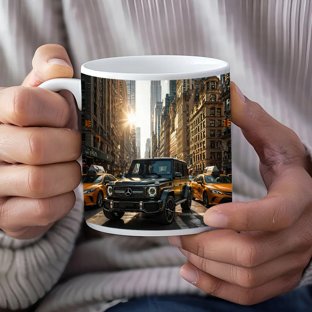 Mercedes G Class New York City Street – Mugs