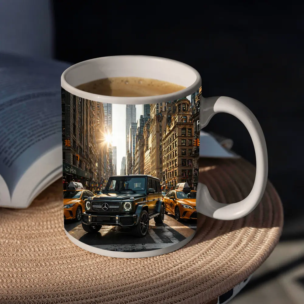 Mercedes G Class New York City Street – Mugs