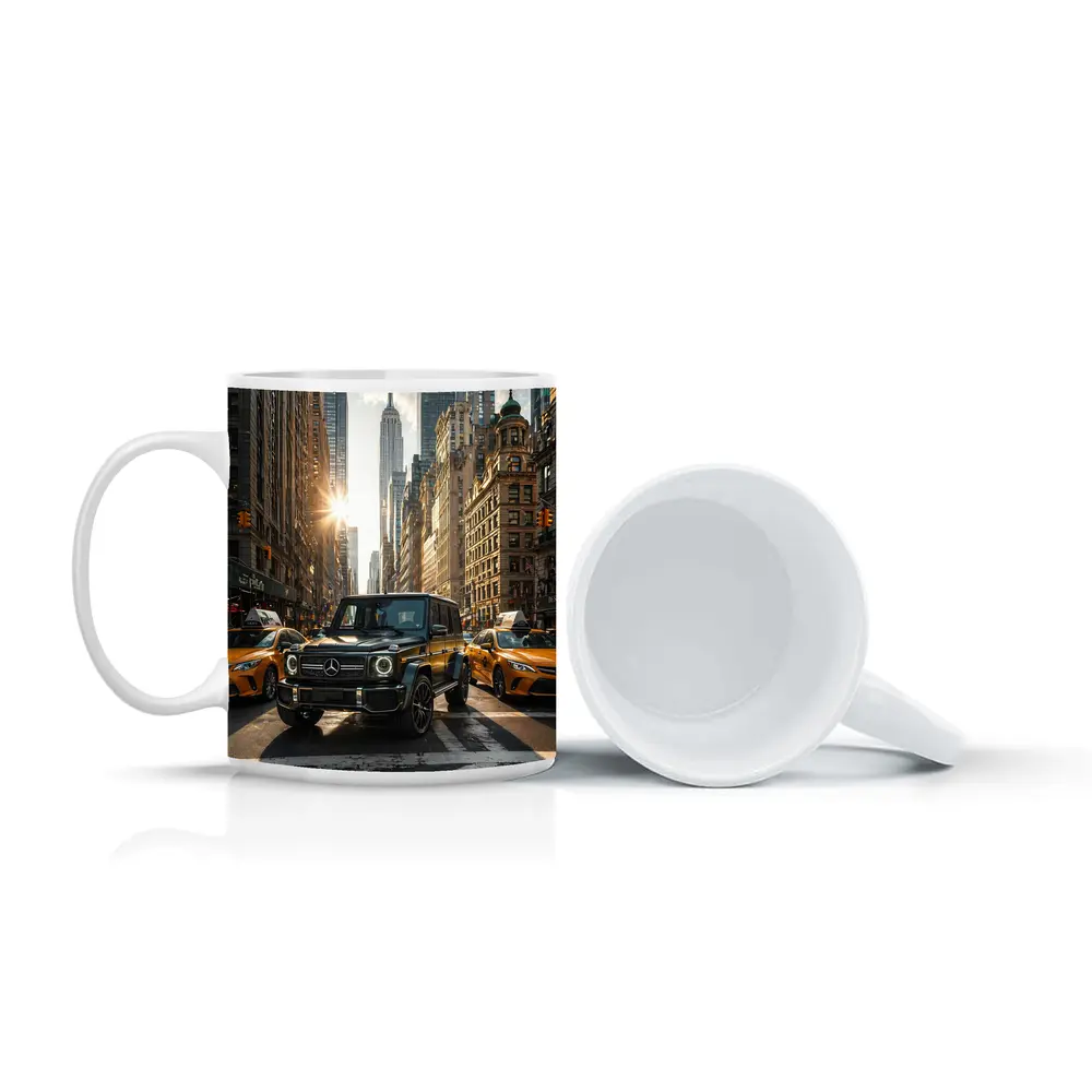Mercedes G Class New York City Street – Mugs