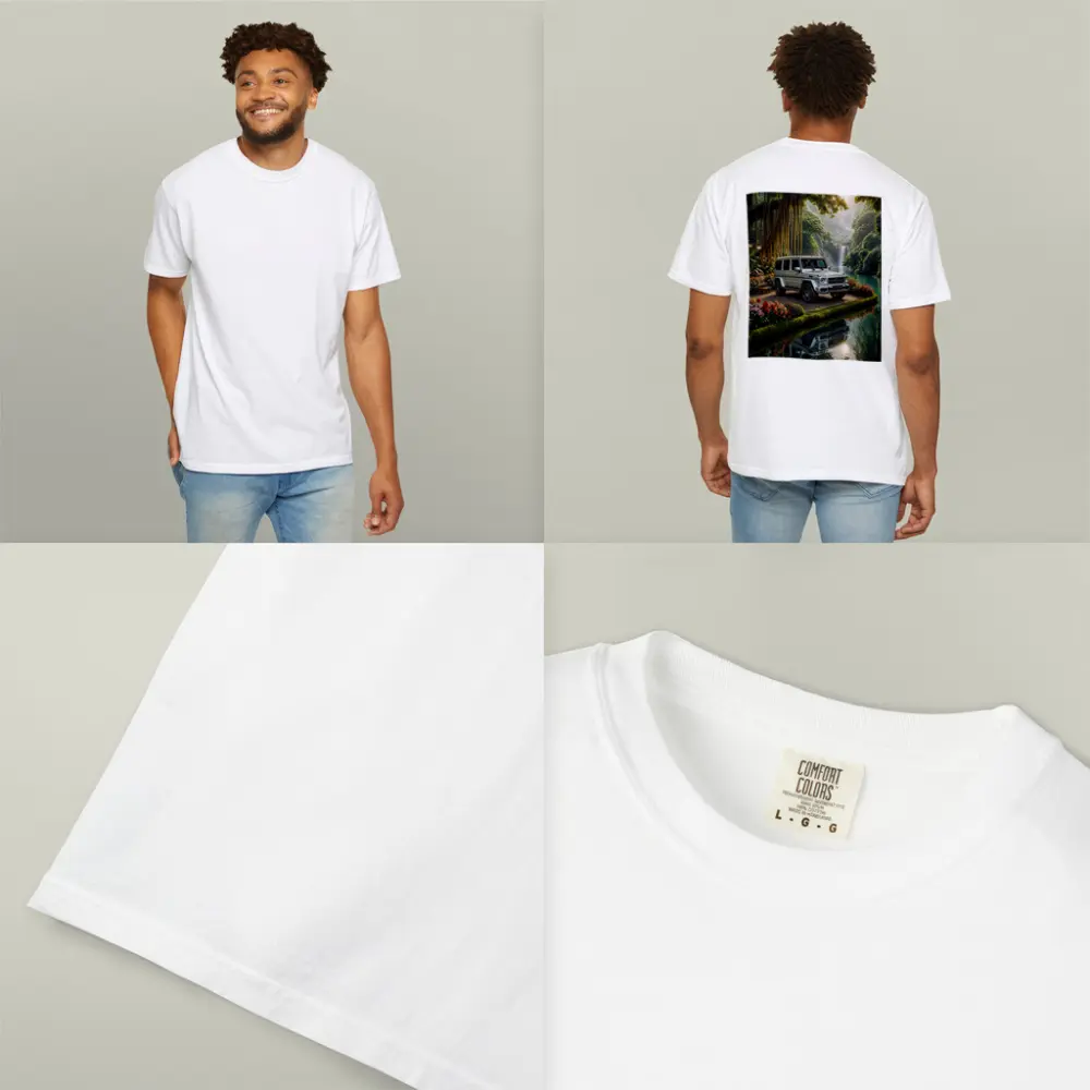 Mercedes G Wagon Tropical Waterfall Garden – T-Shirts