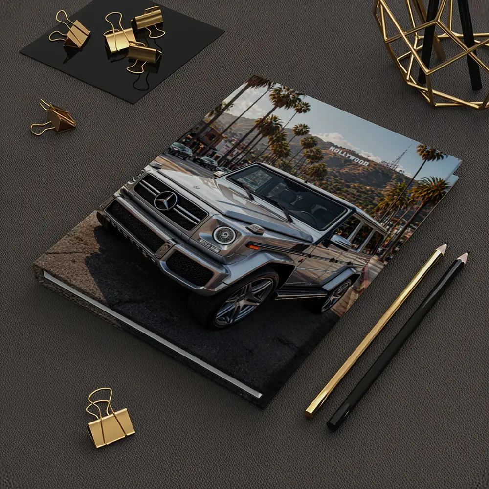 Mercedes G Wagon Hollywood Los Angeles Street – Notebooks