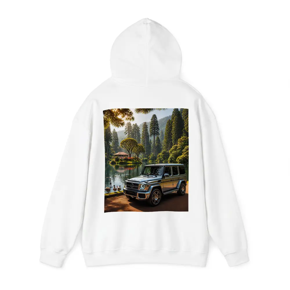 Mercedes G Class By Tranquil Forest Lake – Hoodies