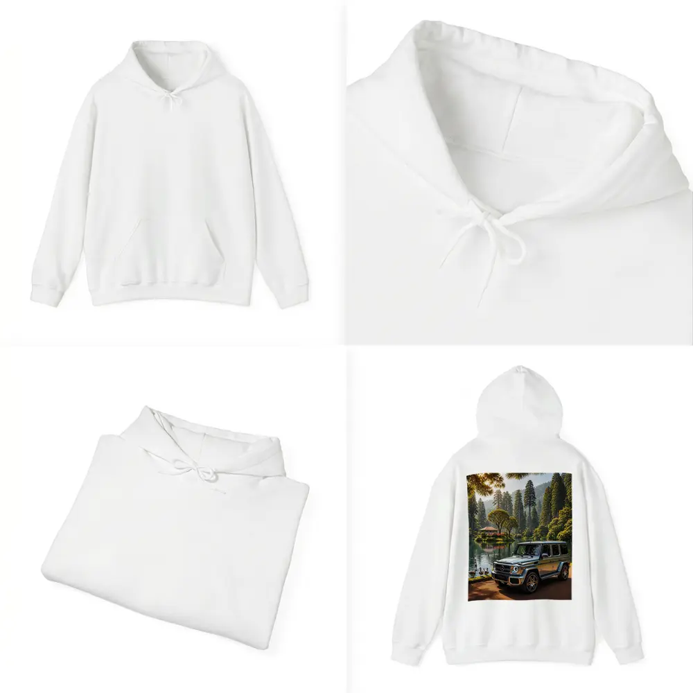 Mercedes G Class By Tranquil Forest Lake – Hoodies