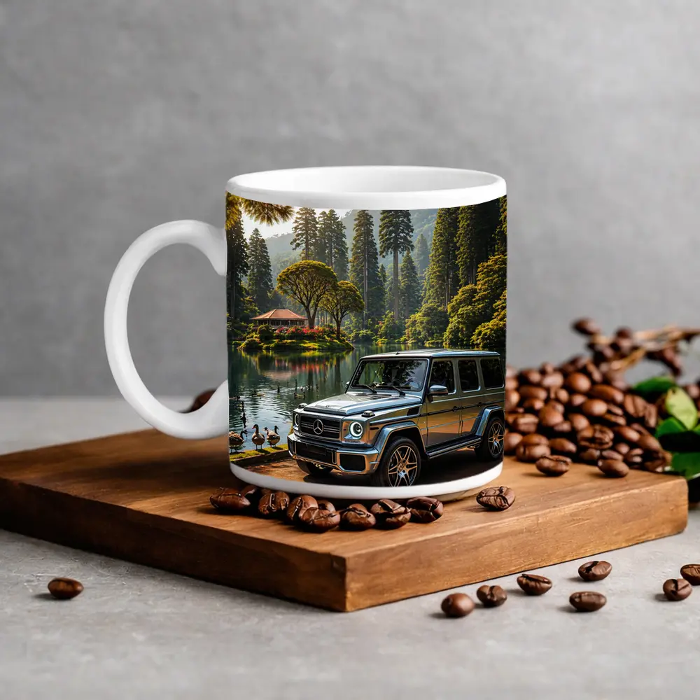 Mercedes G Class By Tranquil Forest Lake – Mugs