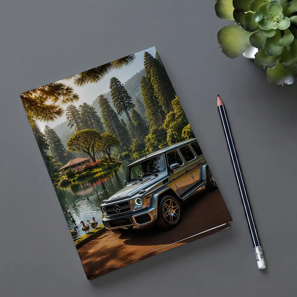 Mercedes G Class By Tranquil Forest Lake – Notebooks