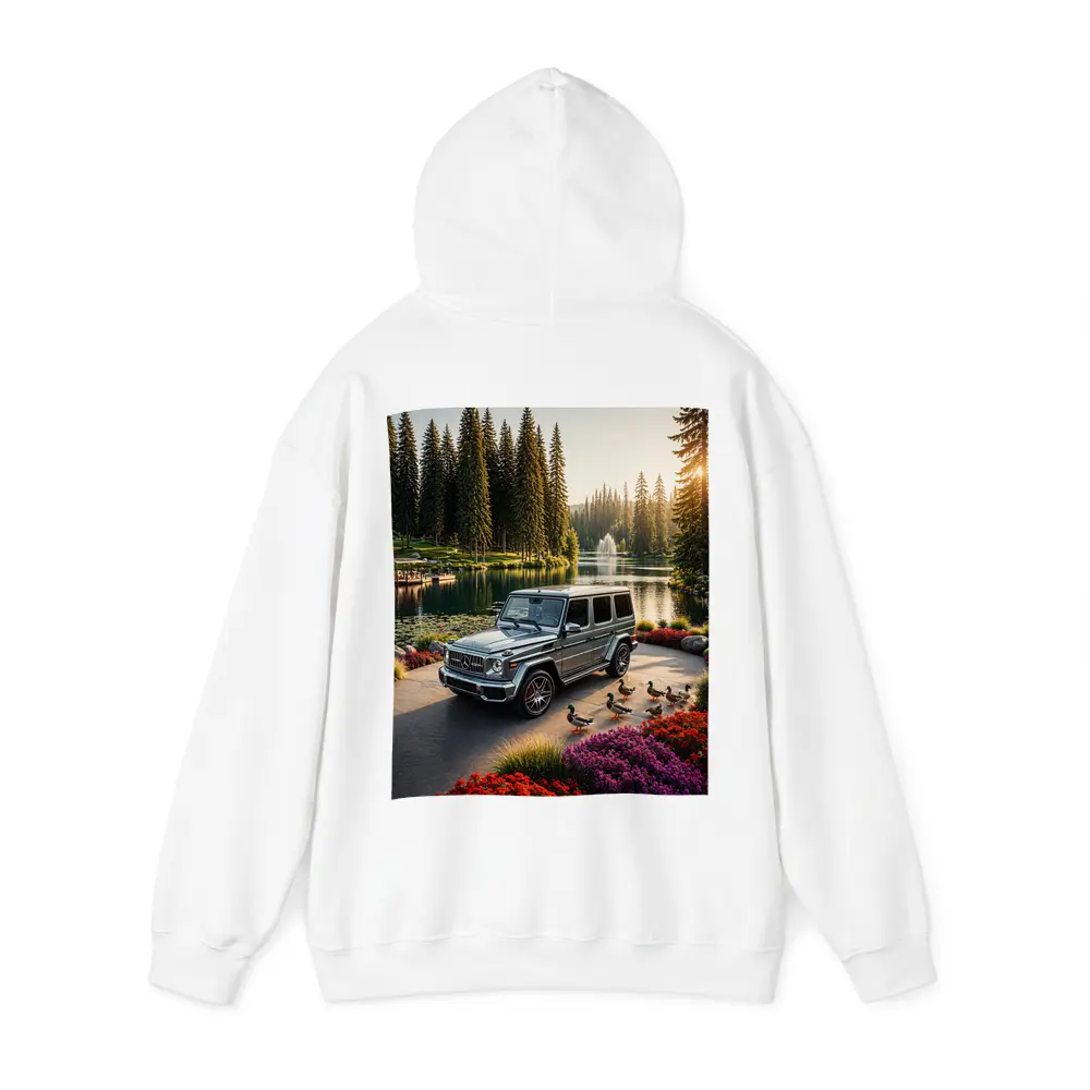 Mercedes G Class Silver SUV Lake Forest – Hoodies